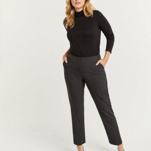 Reitmans Charcoal Grey NWT 20P The New Classic Stretch Polyester Work Trousers